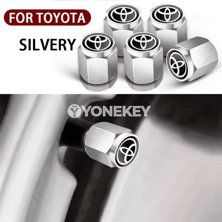 Toyota üçin teker klapan gapaklary, 5 sany tozan goragly