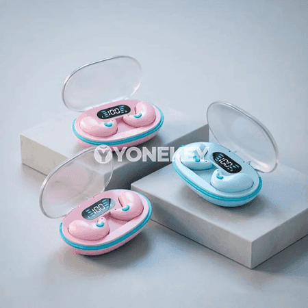 Sleep Earbuds Bluetooth 5.3 simsiz mini gulaklyklar, mikrofonly