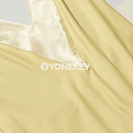Aýal-gyzlar üçin arkaýasy açyk uzyn ýazky ýylmanak köýnek