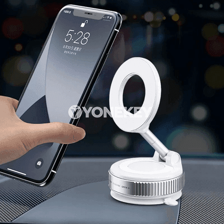 Maşyn üçin magnitli telefon saklaýjy, 360° aýlanýan, bukulýan