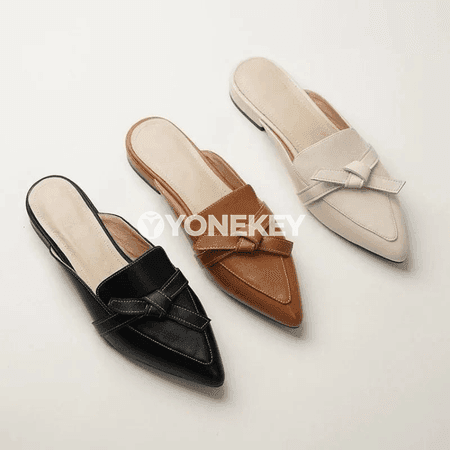 Zenanlar üçin tomusky tekiz ökjeli açyk burnukly sandal
