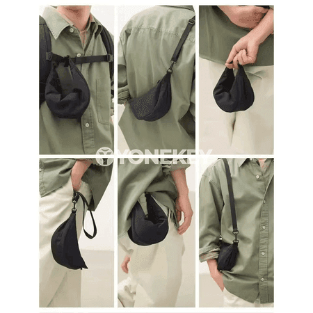 Zenanlar üçin ýeňil nylon egin sumkasy, kiçi gündelik model
