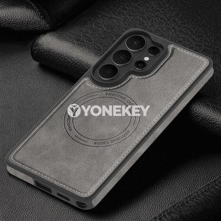 Samsung Galaxy üçin retro deri magnitli gaby