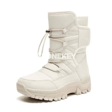 Erkekler üçin gyşky ýyly topuk snow boots, süýşmeýän gündelik aýakgap