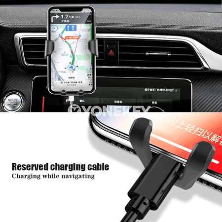 BMW üçin gravita­siýaly telefon saklaýjy, howa çykaryjy üçin