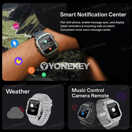 HW12 akylly sagat, 2.01" AMOLED, GPS, Bluetooth jaň, 10ATM
