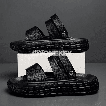 Erkekler üçin açyk sandal we şypbyklar, ýeňil, rahat