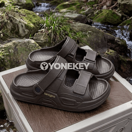 Erkekler üçin EVA tekiz sandal, tomusky rahat öý we plýaž aýakgaby