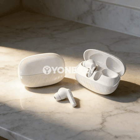 TWS sensorly simsiz Bluetooth nauşnik, pes gijikdirme we aýdyň ses