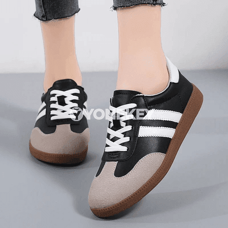 Zenanlar üçin moda krossowka, ýeňil we rahat platforma köwüşler
