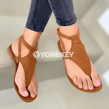 Aýal-gyzlar üçin moda sandallar, ýeňil we amatly, dürli ululyklar