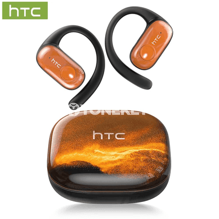 HTC NE10 Bluetooth 5.3 simsiz açyk gulak nauşnikler, sport üçin rahat