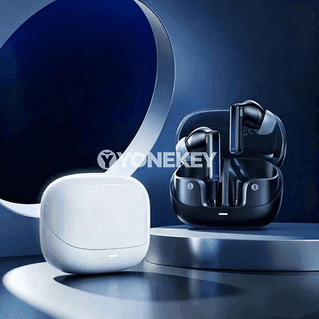 TWS simsiz Bluetooth nauşnikler, HIFI ses, ENC, mikrofonly