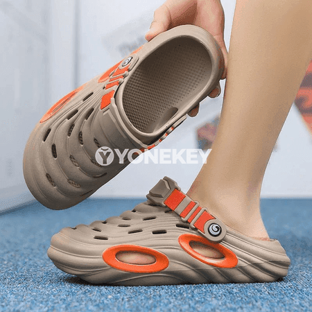 Erkekler üçin tomus plaž şypbyklary, EVA ýeňil sandal