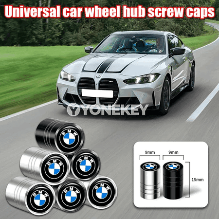 BMW M E46/E90/E60 üçin metal tigir valf kapagy, 4 sany