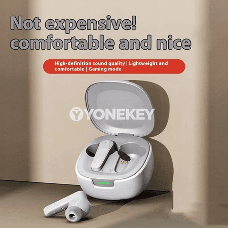 Bluetooth simsiz TWS nauşnikler, mikrofonly, sport üçin