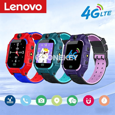 Lenovo 4G çaga akylly sagady — jaň, SOS, kamera, GPS