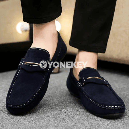 Erkekler üçin ýazlyk loafers köwüşler, ýeňil slip-on sport stil