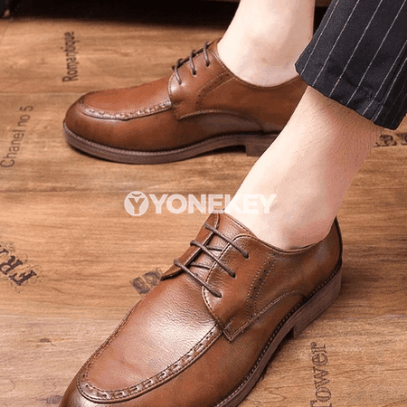 Erkekler üçin retro stilindäki resmi we gündelik oxford köwüşler