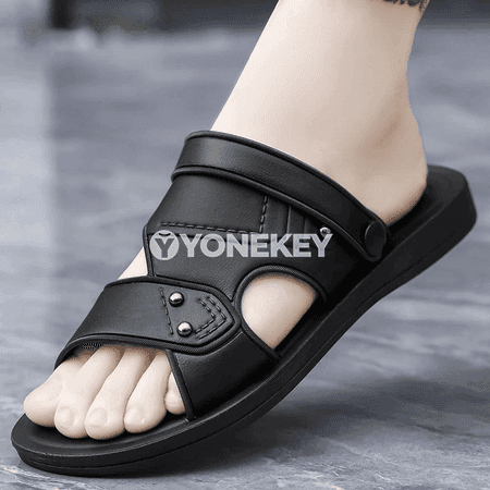 Erkekler üçin tomus sandal we şypbyk, rahat plýaž aýakgaby