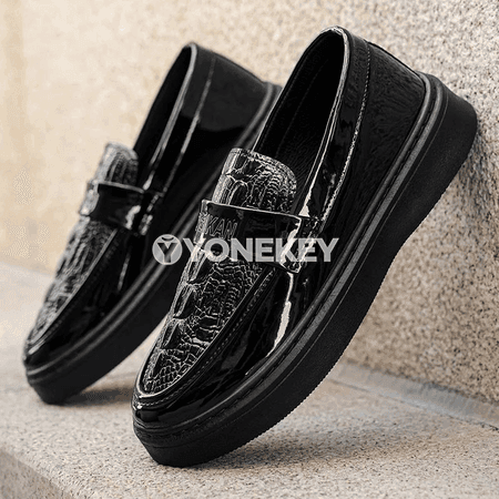 Erkekler üçin täze business casual aýakgaplar, rahat we suwa çydamly