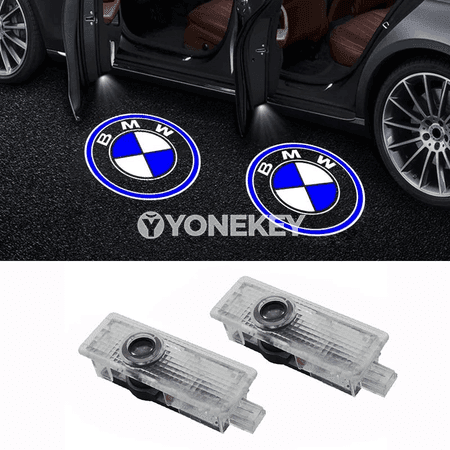 BMW gapy üçin 2 sany LED proýektor ýagtylygy, hoş geldiňiz çyrasy