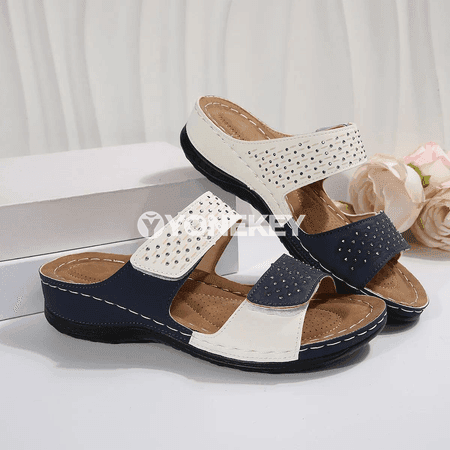 Zenanlar üçin tomuslyk platformaly rahat şypbyk sandal