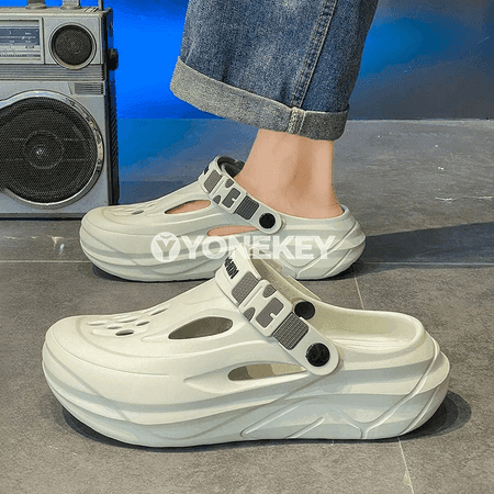 Erkekler üçin EVA tomusky plýaž şypbyklary, ýeňil sandal
