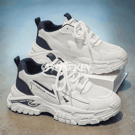 Erkekler üçin tomusky mesh sport krasowkasy, goýy solekli ýeňil model