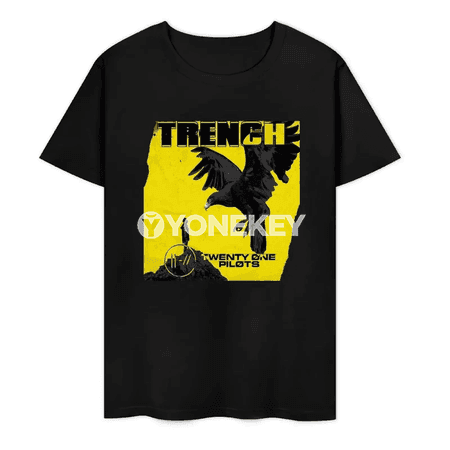 Twenty One Pilots erkek-gyzlar üçin giň kesimli konsert futbolkasy