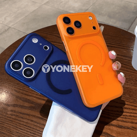 iPhone üçin ultra inçe TPU MagSafe örtükli telefon gaby