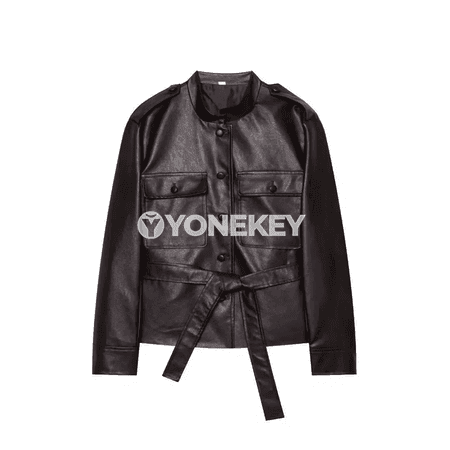 Zenanlar üçin döwrebap ýeňil jaket-palto