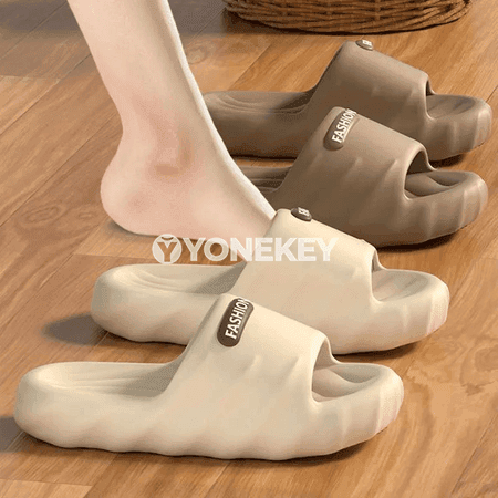 Erkekler üçin EVA öý şypbyklary, galyň tabanly rahat sandal
