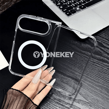 iPhone üçin Magsafe transparent magnitli goraýjy funda