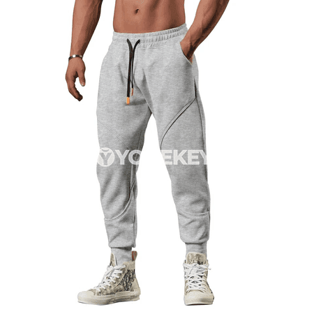 Erkekler üçin ýyly giň sport balak — gündelik rahat model