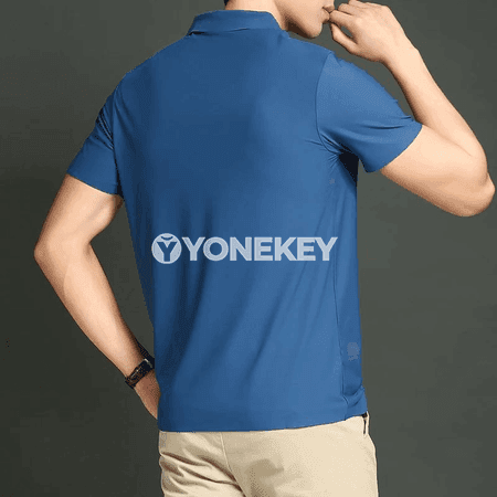 Erkekler üçin çalt guradyjy polo köýnek, ýaz-tomus, rahat stil