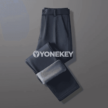 Erkekler üçin ýyly gyş klassik balak, ýokarky tertipli forma