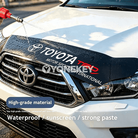 Toyota üçin öň we yz penjire üçin şöhlelendiriji stikeri