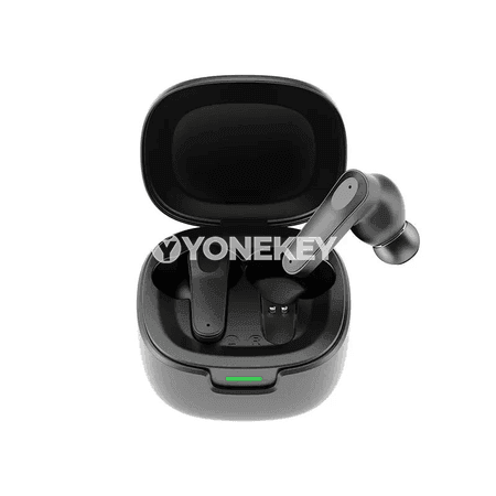 Bluetooth simsiz TWS nauşnikler, mikrofonly, sport üçin