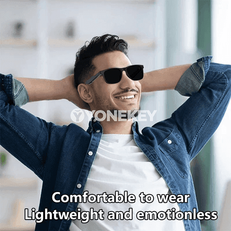 Lenovo AI akylly äýnekler, kamera, ýazgy, terjime we Bluetooth