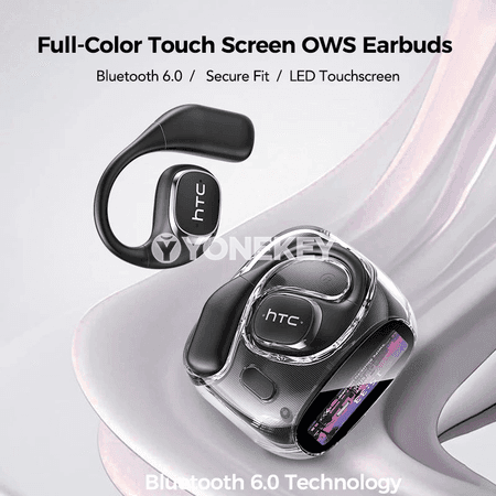 HTC NE11 Bluetooth açyk gulak AI terjime gulaklyk, LED displeýli sport modeli