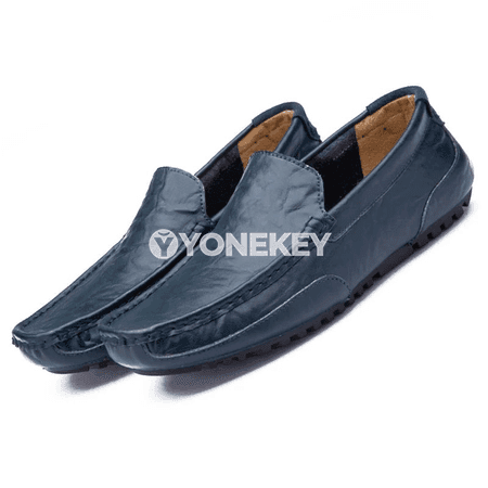 Erkekler üçin ýeňil gündelik loafers köwüşler, rahat we dem alýan model