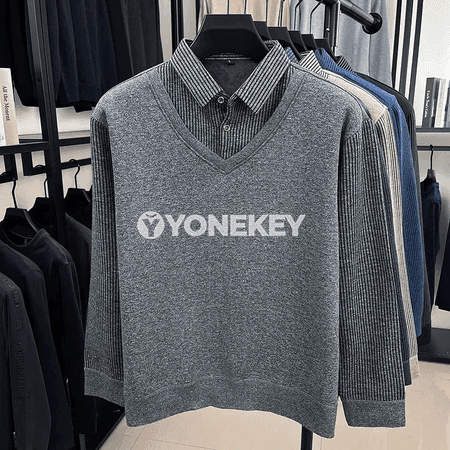 Erkekler üçin gyş ýyly fleece polo köýnek, ýumşak we rahat