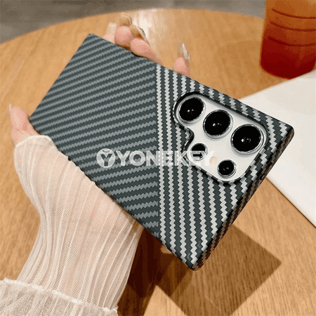 Samsung S25/S24/S23/S22/Note 20 üçin magnitli inçe karbon örtük