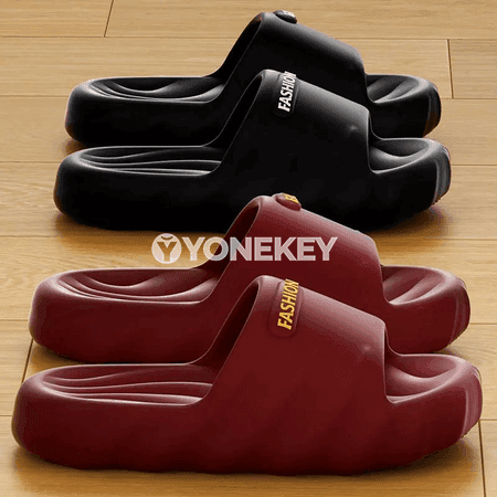 Erkekler üçin EVA öý şypbyklary, galyň tabanly rahat sandal