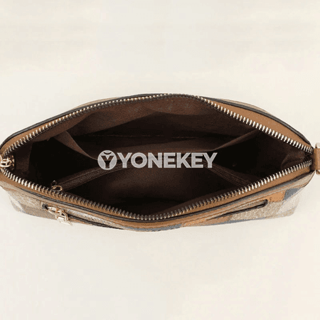 Zenanlar üçin kiçi PU deri crossbody sumka, shell görnüşli