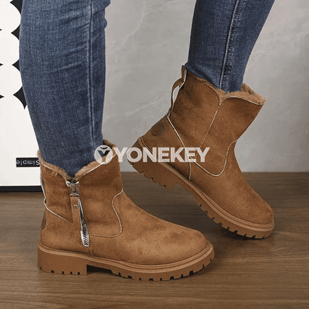 Zenanlar üçin retro zamş ankle ädikleri, zipli gyş köwşi