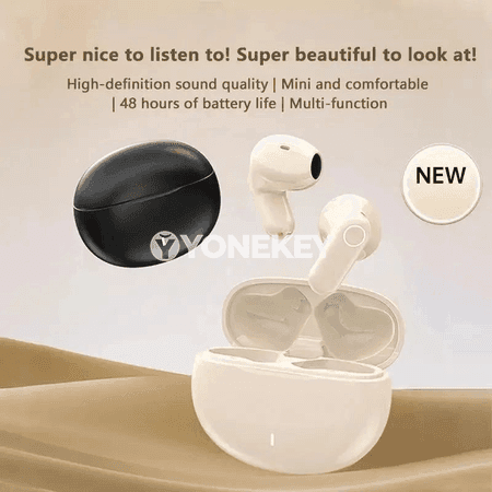 CHUBAN Mini simsiz Bluetooth nauşnikler, ses azaltma, 2025