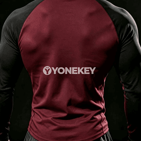 Erkekler üçin ýeňil uzyn ýeňli sport futbolkalar, 2 sany toplumy