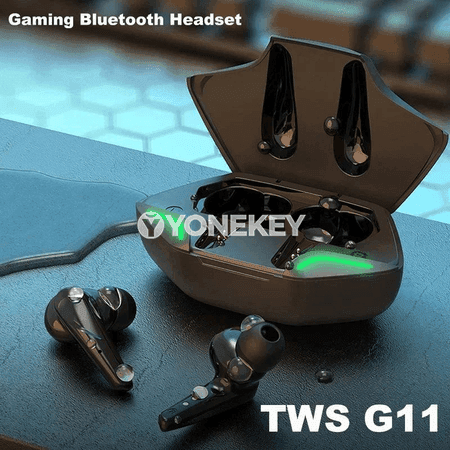 Bluetooth 5.3 simsiz gulaklyklar, mikrofonly, ähli smartfonlar üçin